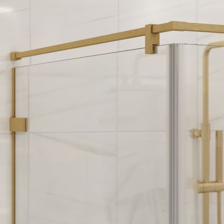 Комплект фурнитуры СП-ГБЗ1 для душевой кабины из стекла